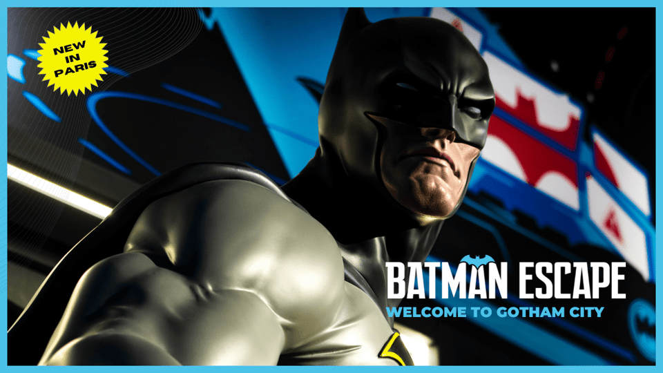 The Batcave : Secret Missions at Batman Escape Game Paris - Unique Features