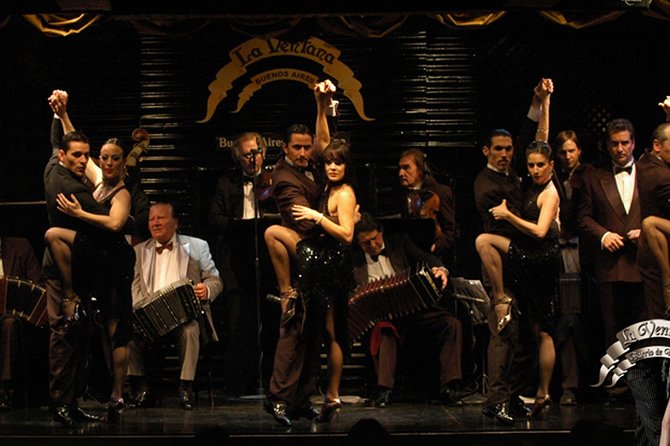 The Ventana Tango Show in Buenos Aires (With Optional Dinner)