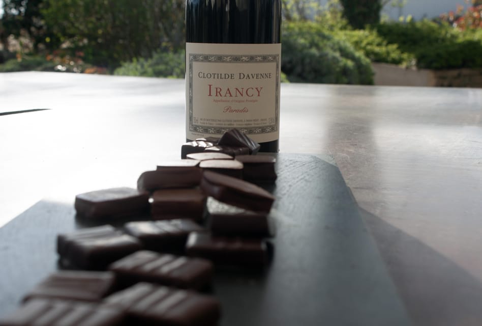 Wine and Chocolat Tasting at Chablis. - Key Points