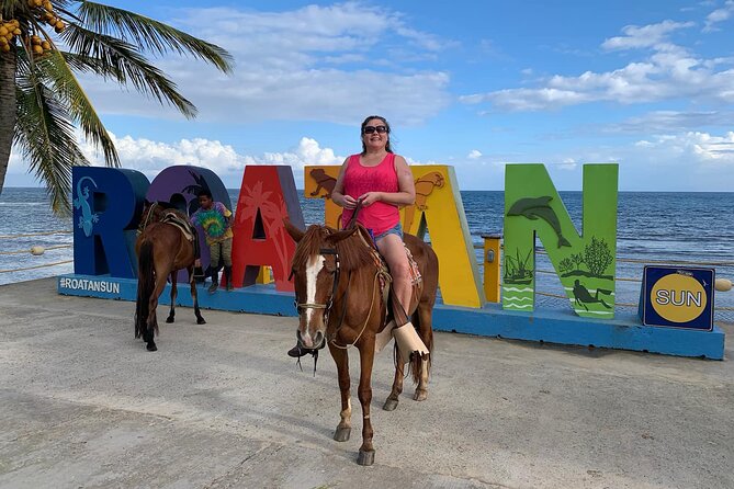 1 HR Horseback Riding + Sloths, Island Tour & Beach Break - Horseback Riding Adventure