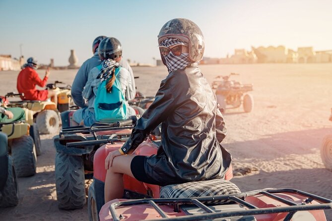 3 Hours ATV Quad at Hurghada Desert With Camel Ride and Transfer ...