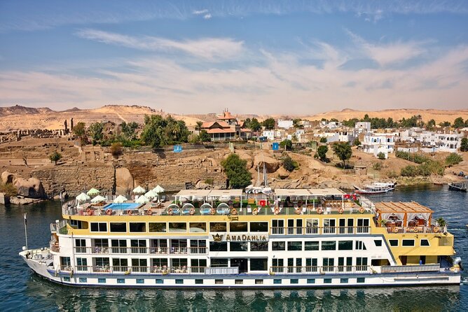 4 Days Nile Cruise From Aswan to Luxor Included Abu Simbel