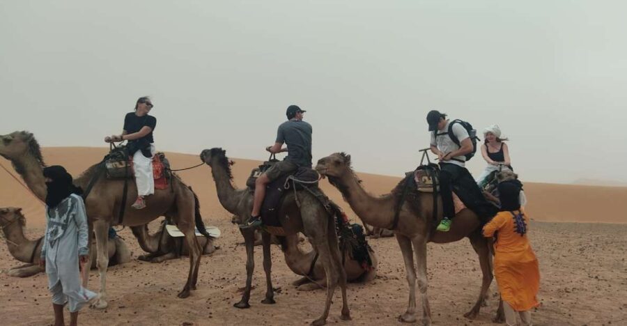 5 Days Desert Tour From Marrakech to Merzouga Dunes