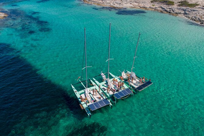 7-Hour Private Catamaran Day Tour in San Antonio Ibiza