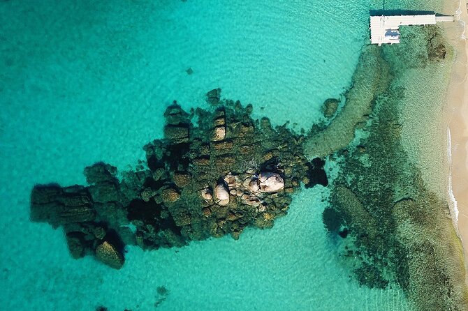 8 Hour Private Yacht Cruise in Delos Rhenia Scorpion 28