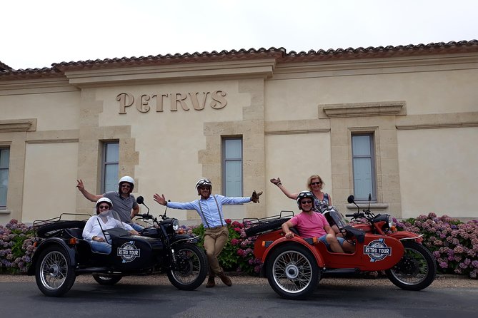 A Day in Saint-Emilion in a Sidecar