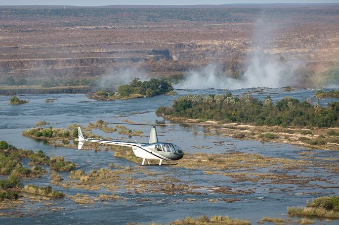 A Helicopter Ride- Over the Victoria Falls