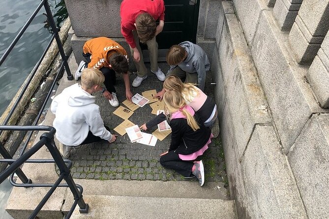 Aarhus Self Guided Mystery Hunt Sabotage in Danish
