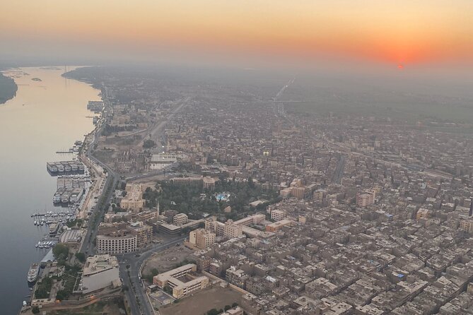 Adventure Hot Air Balloon Tour Over Luxor and Nile River Valley