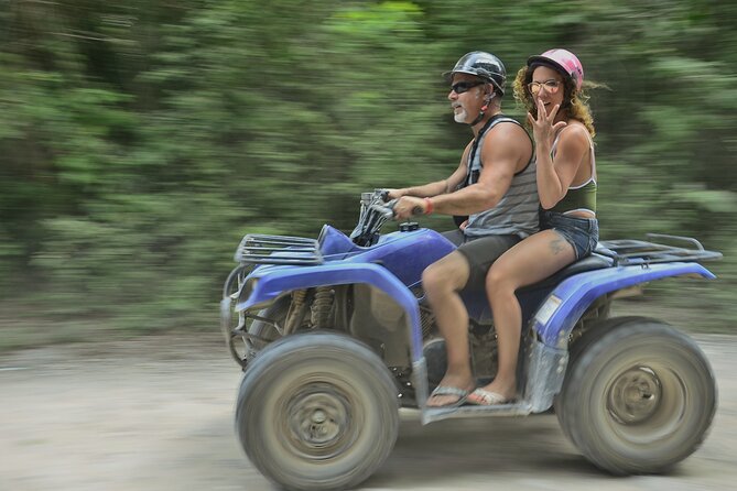Adventure in Atv, Cenote Swimming, Snack & Transportation