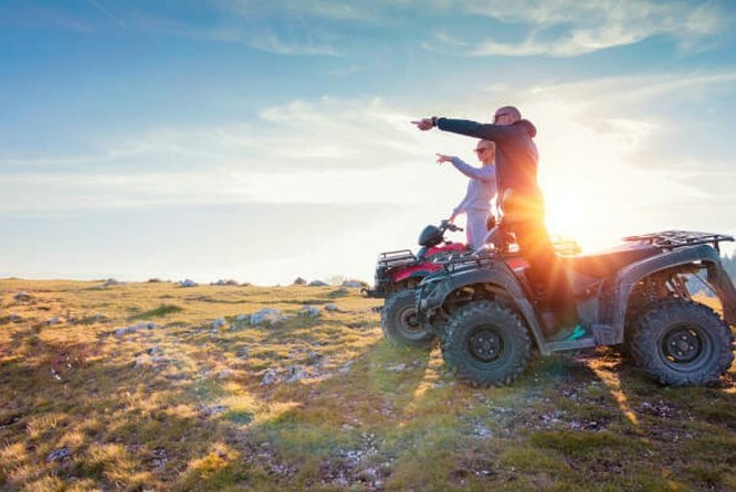 Agadir or Taghazout: Quad Bike Beach and Dunes Ride With Snacks
