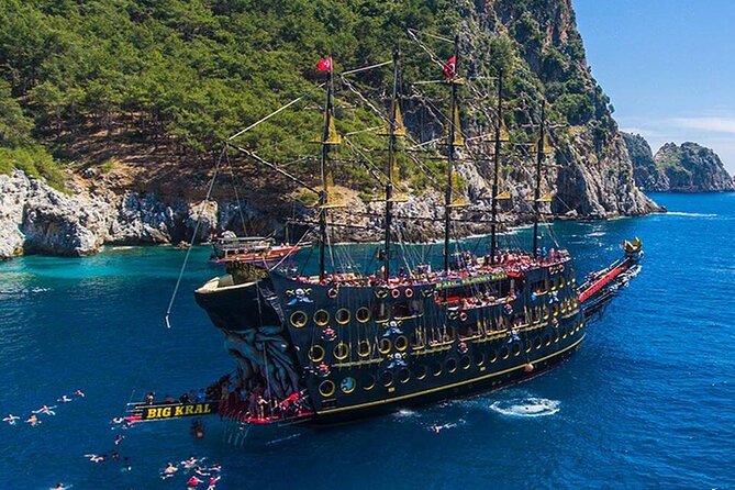 Alanya Big Kral Pirate Boat Trip - Biggest Pirate Boat In Turkey - Overview of the Alanya Big Kral Pirate Boat Trip