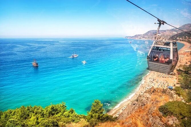 Alanya Sunset City Tour With Cable Car & Transfer by 4×4 Jeep