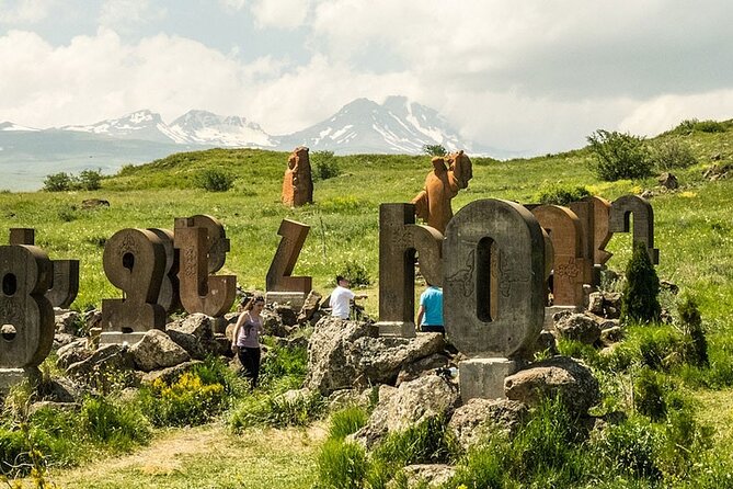 Amberd, Aragats, Lake Kari, Saghmosavank, Alphabet Alley