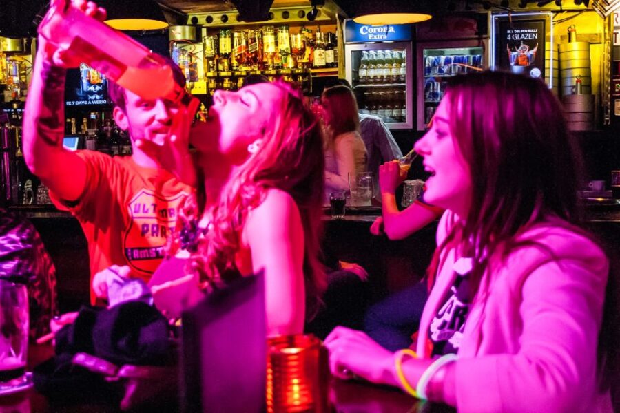 Amsterdam: Red Light District Pub Crawl With Unlimited Shots - Activity Overview