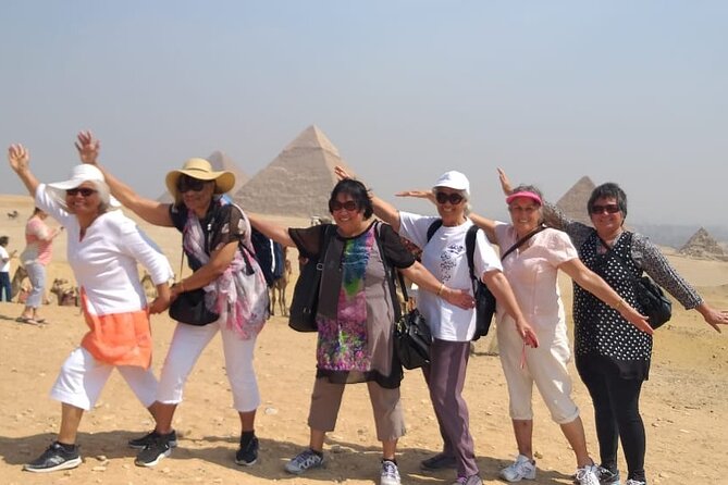 An Excellent Tour to Pyramids of Giza, Memphis and Saqqara Including Camel Ride