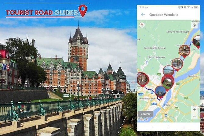 APP Self-Guided Tours Quebec With Audioguide
