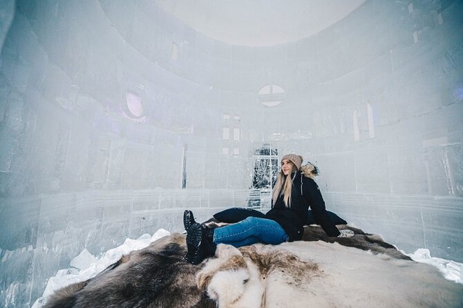 Arctic Snow Hotel Visit in Wildness in Rovaniemi
