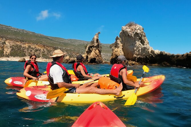 Arrábida: Kayak Snorkeling & Beach Lounge/Pick-Up Available