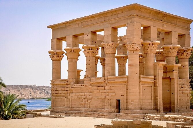 Aswan: Guided Tour to High Dam, The Obelisk & Philae Temple by Motorboat