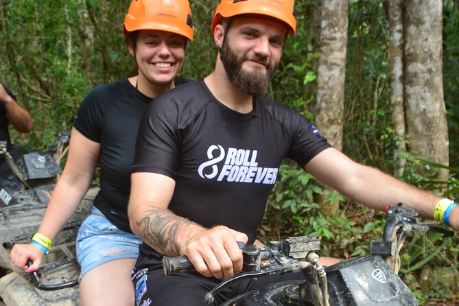ATV Cancun and Tulum Tour: Zipline and Round Trip Transfer