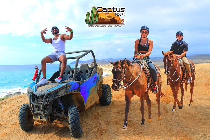 Beach UTV & Horseback Riding COMBO in Cabo by Cactus Tours Park