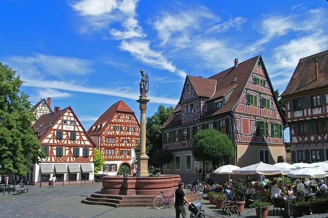 Bicycle Tour From Heidelberg to Quaint Ladenburg.