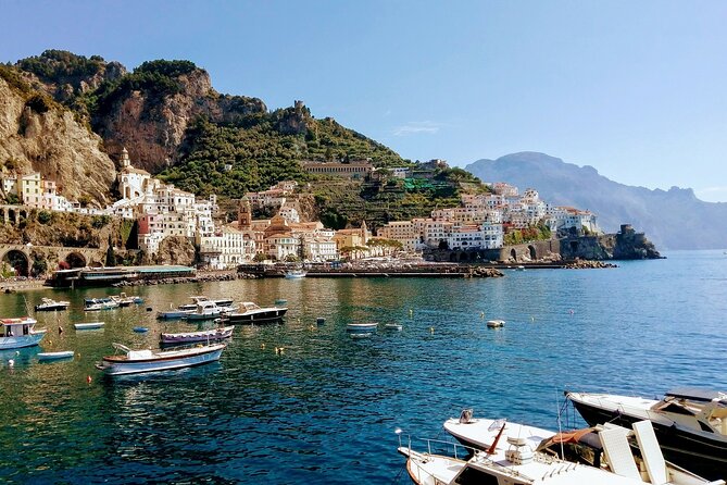 Boat Tour in Sorrento and Amalfi Coast From Sorrento