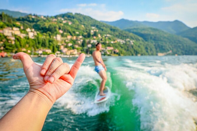 Boat Tour With Water Sports on Lake Como
