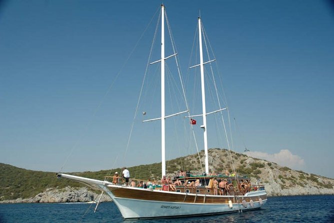 Bodrum Islands Cruise Boat Fullday Tour With Lunch & Swimming Stops