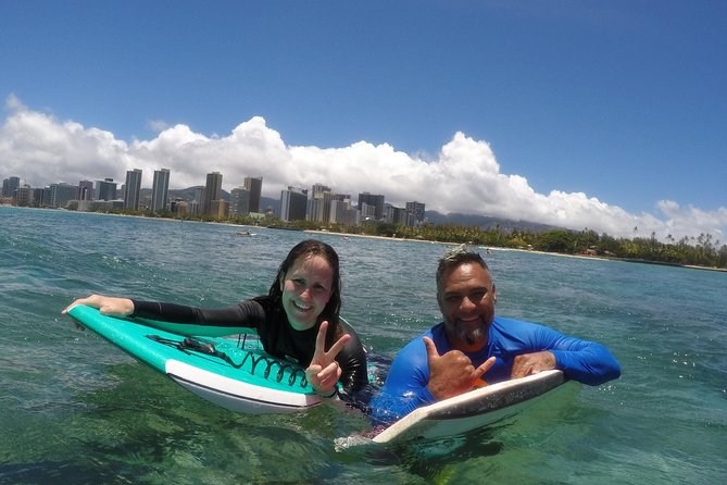 Bodyboarding 1-to-1 Private Lesson (Waikiki Courtesy Shuttle)
