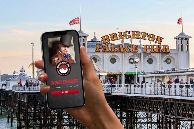 Brighton: Self Guided City Walk and Interactive Treasure Hunt