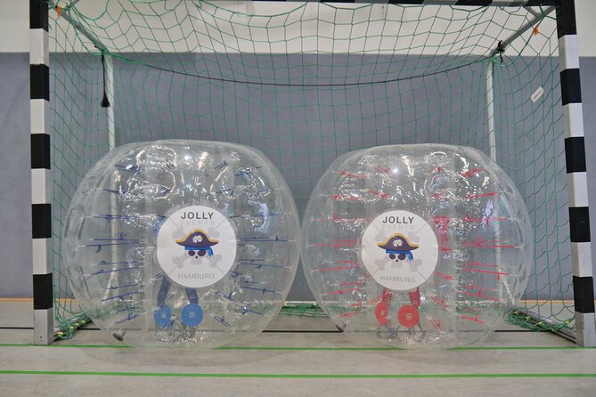 Bubble Soccer in the Center of Hamburg With Beer / Champagne