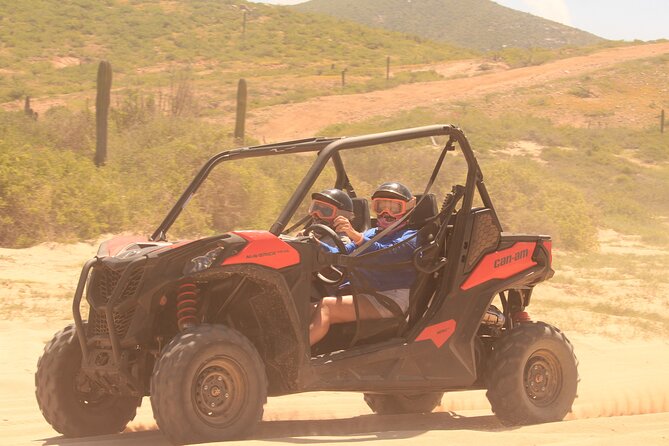 Cabo Migrino Beach & Desert UTV Tour and Tequila Tasting