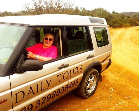 Cagliari: Is Cannoneris Nature Reserve Jeep and Walking Private Tour From Chia - Tour Duration and Details