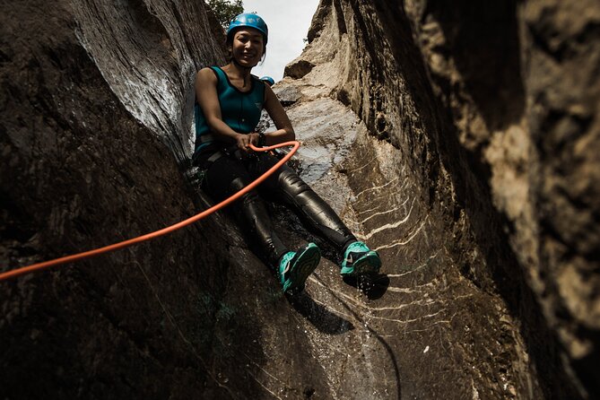 Canyoning Half Day – Heart Creek – Beginner Friendly