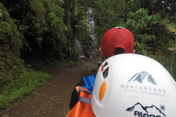 Canyoning La Escalera in Jardín Antioquia Route 5 Waterfalls-English