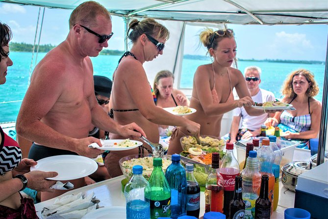 Catamaran Ile Aux Cerfs, Snorkeling + GRSE Waterfall, BBQ & Bar - The Catamaran Tour Experience