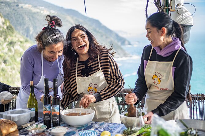 Cinque Terre: 3-Course Cooking Class With Seaview in Riomaggiore