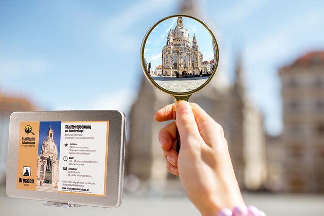 City Game Scavenger Hunt Dresden Old Town – Independent City Tour