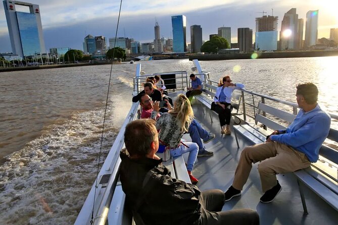 City Tour Postcards of Buenos Aires From the River With Navigation