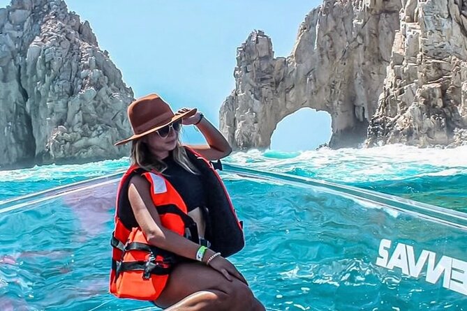 Clear Boat Tour to Lands End, Lovers Beach, the Arch and More!