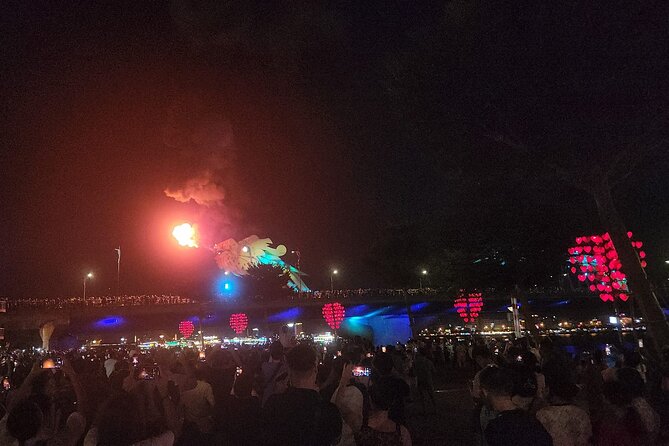 Da Nang Nightlife Tour With Dinner & Dragon Fire Show at Weekend