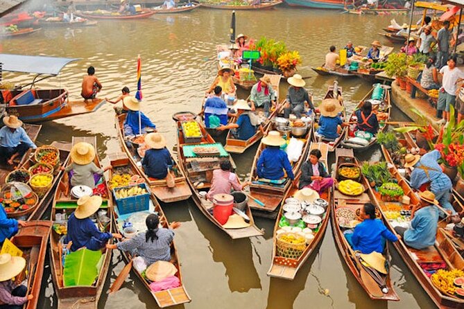 Damnoen Saduak Floating Market Car Service (No Guide)