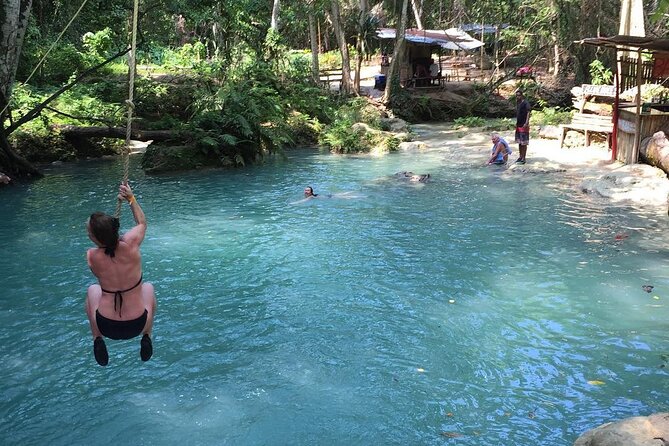 Day Trip to Blue Hole, Dunns River and River Tubing With LUNCH - Dunns River Falls Adventure