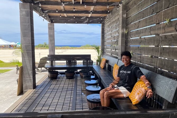 Deep Ocean Water Foot Soak in Kailua Kona