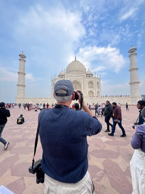 Delhi: Taj Mahal & Agra Fort Sunrise Tour With Transfers