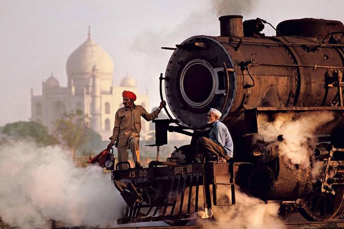 Delhi to Agra and Taj Mahal Private Day Trip by Express Train With Lunch - Tour Overview