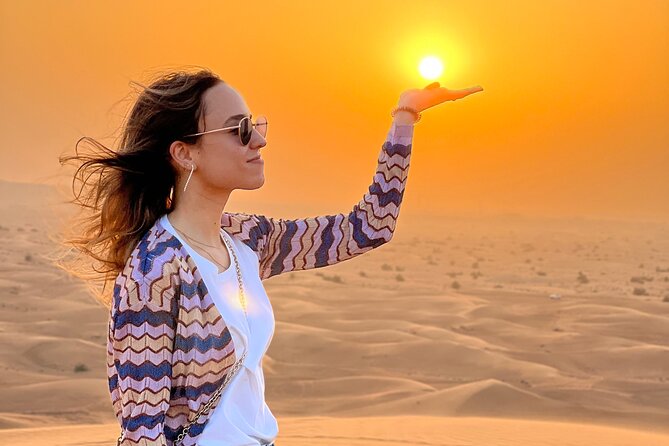 Desert Safari Tour With Camel Ride and BBQ Dinner in VIP Camp