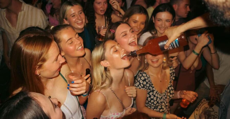 Drunken Monkey Prague Daytime Pub Crawl Open Bar Party Vibes